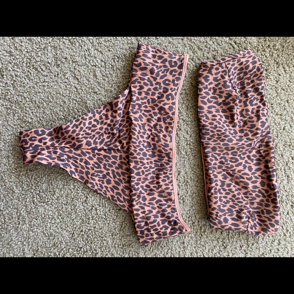 Kopper and zink high waisted bikini set. NWOT